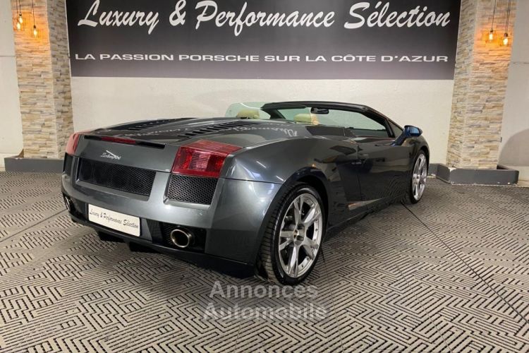 Lamborghini Gallardo Spyder 5.0 V10 520ch 28000km Origine France - LIFT - Embrayage récent - <small></small> 109.990 € <small>TTC</small> - #5