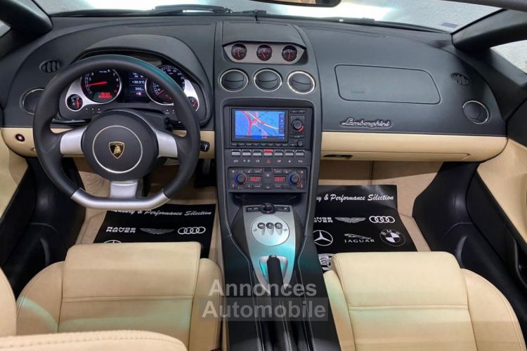 Lamborghini Gallardo Spyder 5.0 V10 520ch 28000km Origine France - LIFT - Embrayage récent - <small></small> 109.990 € <small>TTC</small> - #15