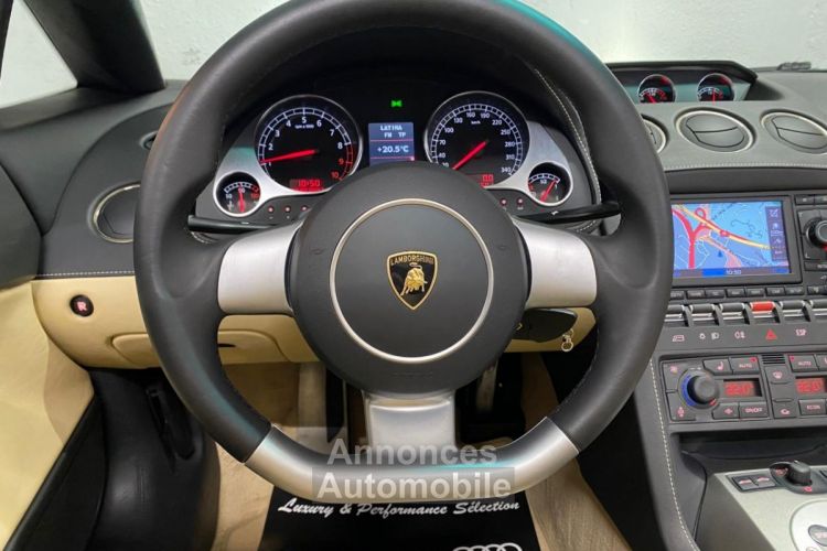 Lamborghini Gallardo Spyder 5.0 V10 520ch 28000km Origine France - LIFT - Embrayage récent - <small></small> 109.990 € <small>TTC</small> - #17