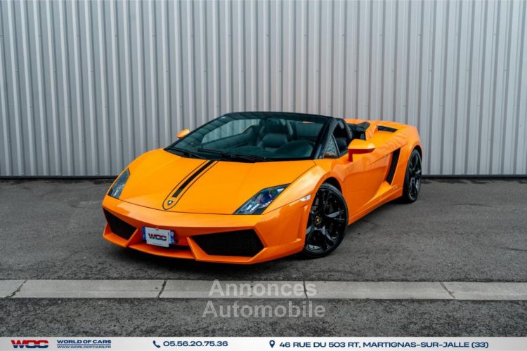 Lamborghini Gallardo Spyder 5.2 V10  560 - E-GEAR 4WD - <small></small> 149.990 € <small>TTC</small> - #1