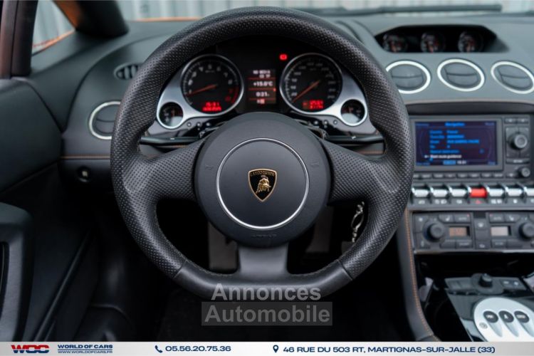 Lamborghini Gallardo Spyder 5.2 V10  560 - E-GEAR 4WD - <small></small> 149.990 € <small>TTC</small> - #21