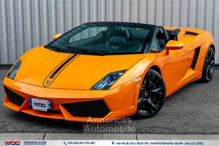 Lamborghini Gallardo Spyder 5.2 V10  560 - E-GEAR 4WD - <small></small> 149.990 € <small>TTC</small> - #63