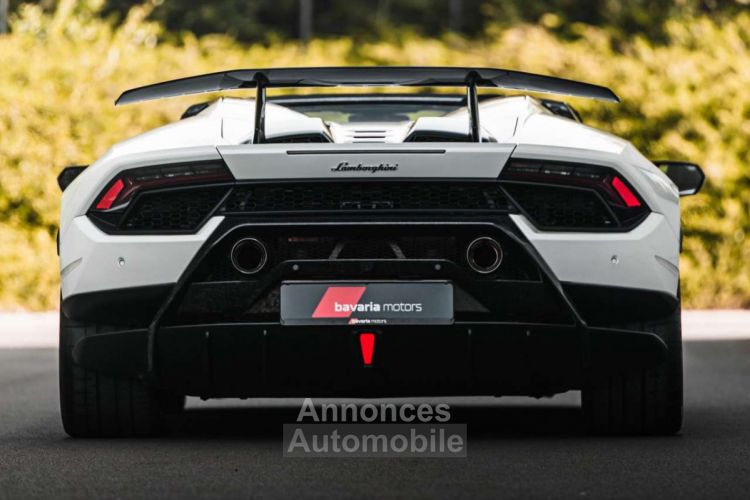 Lamborghini Huracan Huracán Performante Spyder Bianco Comes - <small></small> 359.900 € <small>TTC</small> - #4