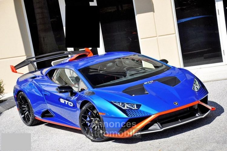 Lamborghini Huracan Huracán STO BLUE ELEOS - <small></small> 496.900 € <small>TTC</small> - #3