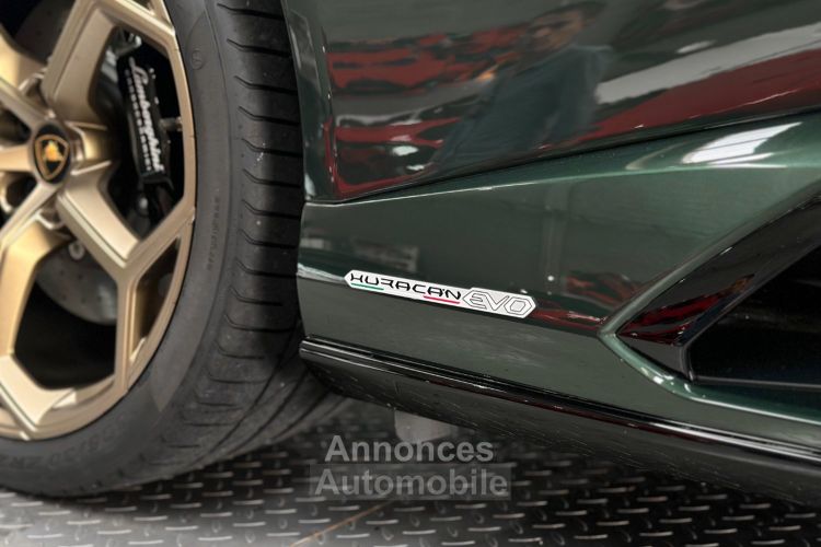 Lamborghini Huracan Lamborghini Huracán EVO Spyder LP 640-4 V10 – VERDE LARES – TVA APPARENTE - <small></small> 354.900 € <small></small> - #21