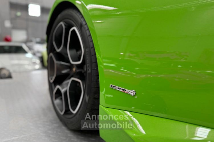 Lamborghini Huracan LAMBORGHINI HURACAN SPYDER LP 610-4 – Verde Mantis – PPF Face Avant - <small></small> 219.900 € <small></small> - #39