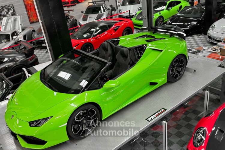 Lamborghini Huracan LAMBORGHINI HURACAN SPYDER LP 610-4 – Verde Mantis – PPF Face Avant - <small></small> 219.900 € <small></small> - #1