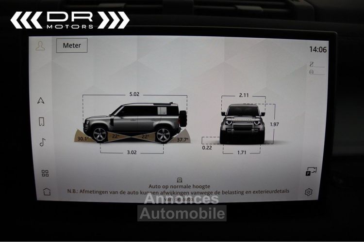 Land Rover Defender 110 SE - 3.0 D200 4WD MHEV NAVIGATIE LEDER PANODAK 7 PLAATSEN - <small></small> 59.995 € <small>TTC</small> - #25