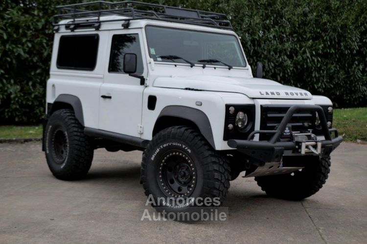 Land Rover Defender 90 2.4 TD4 S 2 places ctte - Kit réhuasse - Treuil - Pack LED - Attelage - Première main - <small></small> 44.990 € <small>TTC</small> - #3