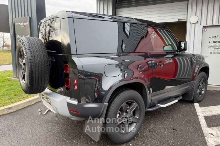 Land Rover Defender 90 3.0d D200 Hard Top BVA8 Mark III TVA 1ère main Français 2 places Attelage Caméra 360° Sièges et volant chauffant Marchepieds JA 18 + Roue de secour - <small></small> 54.990 € <small>TTC</small> - #3