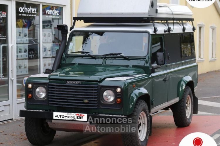 Land Rover Defender TD5 122 Aménagé (Tente de toit, Panneau Solaire, Chauffage...) - <small></small> 41.990 € <small>TTC</small> - #1