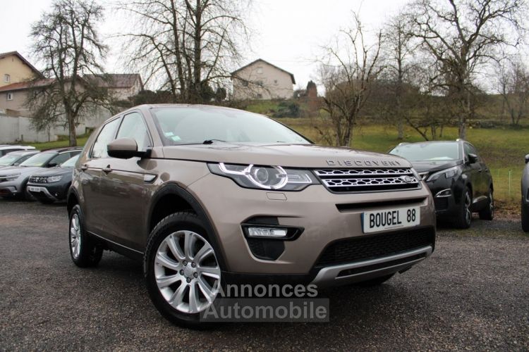 Land Rover Discovery Sport 2L TD4 HSE 150 CV 4X4 MARK I GPS CAMÉRA XÉNON+LED JA 18 TOIT PANO USB RÉGULATEUR - <small></small> 17.900 € <small>TTC</small> - #3