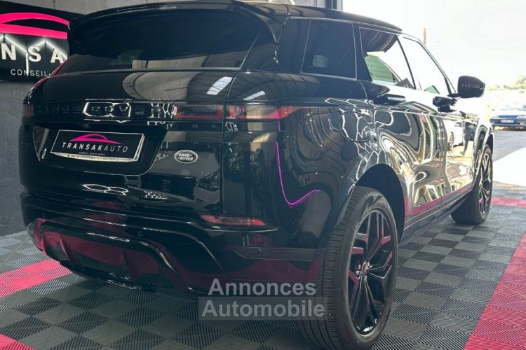 Land Rover Range Rover Evoque 200 ch flexfuel full black coffre electrique camera - <small></small> 40.990 € <small>TTC</small> - #4