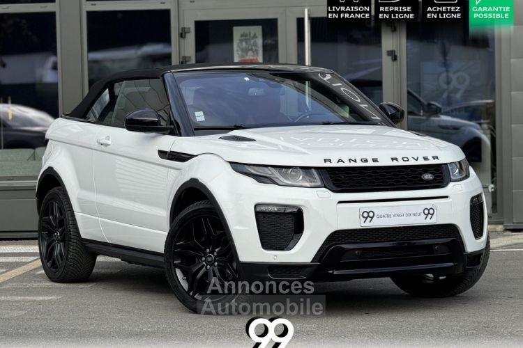 Land Rover Range Rover EVOQUE Evoque Cabriolet - Black pack sièges av massants chauffants et climatisés livraison re - <small></small> 30.990 € <small>TTC</small> - #1