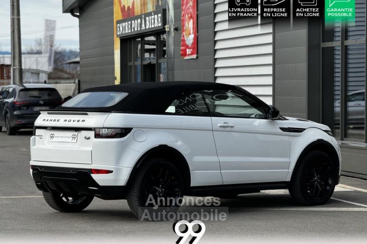 Land Rover Range Rover EVOQUE Evoque Cabriolet - Black pack sièges av massants chauffants et climatisés livraison re - <small></small> 30.990 € <small>TTC</small> - #9