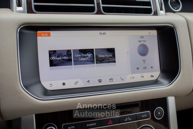 Land Rover Range Rover LG 3.0 TDV6 - HISTORIEK - NIEUWSTAAT - ZETELVENTILATIE - 360° - STUURWIELVERWARMING - APPLE CARPLAY - <small></small> 42.999 € <small>TTC</small> - #24