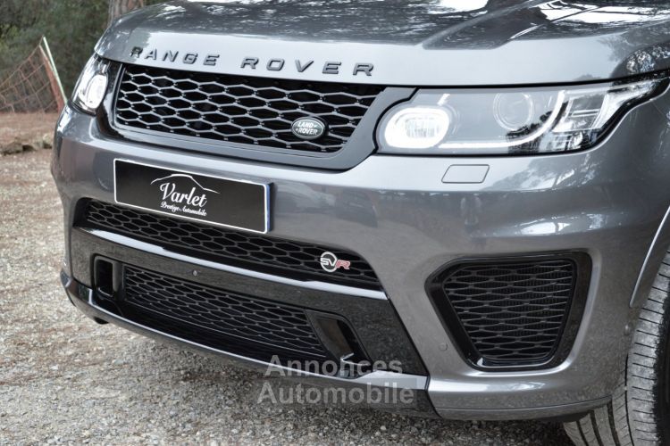 Land Rover Range Rover Sport MAGNIFIQUE RANGE ROVER SPORT SVR 5.0 V8 SC 550ch BVA8 2EME MAIN VALEUR NEUF + DE 157Ke LED SIEGES SPORT SOFTCLOSE TOIT PANO MERIDIAN CARBONE PACK BLAC - <small></small> 69.990 € <small>TTC</small> - #3