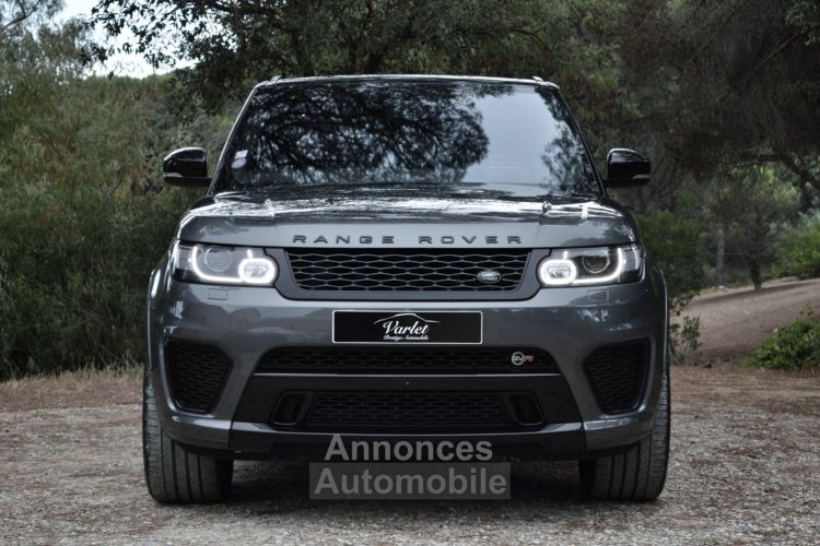 Land Rover Range Rover Sport MAGNIFIQUE RANGE ROVER SPORT SVR 5.0 V8 SC 550ch BVA8 2EME MAIN VALEUR NEUF + DE 157Ke LED SIEGES SPORT SOFTCLOSE TOIT PANO MERIDIAN CARBONE PACK BLAC - <small></small> 69.990 € <small>TTC</small> - #2