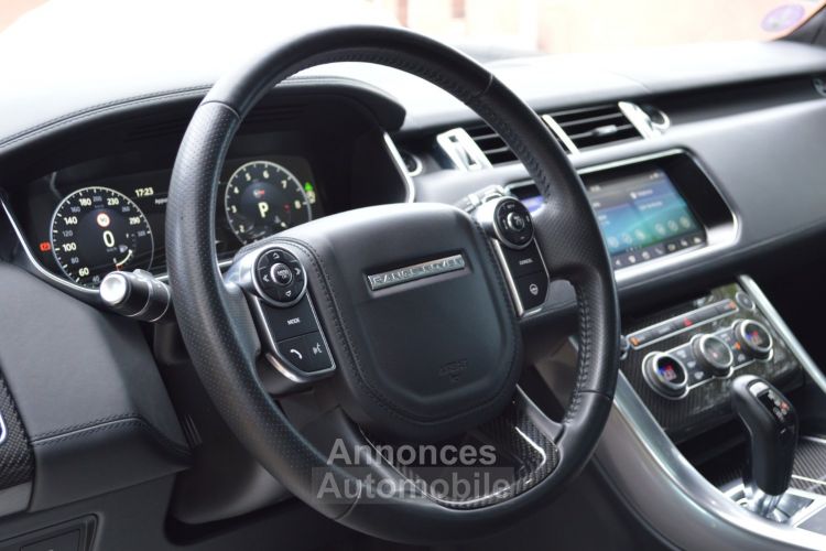 Land Rover Range Rover Sport MAGNIFIQUE RANGE ROVER SPORT SVR 5.0 V8 SC 550ch BVA8 2EME MAIN VALEUR NEUF + DE 157Ke LED SIEGES SPORT SOFTCLOSE TOIT PANO MERIDIAN CARBONE PACK BLAC - <small></small> 69.990 € <small>TTC</small> - #20