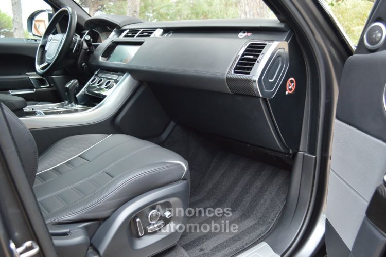 Land Rover Range Rover Sport MAGNIFIQUE RANGE ROVER SPORT SVR 5.0 V8 SC 550ch BVA8 2EME MAIN VALEUR NEUF + DE 157Ke LED SIEGES SPORT SOFTCLOSE TOIT PANO MERIDIAN CARBONE PACK BLAC - <small></small> 69.990 € <small>TTC</small> - #36