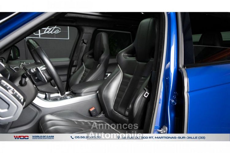 Land Rover Range Rover SPORT SVR PACK CARBONE BLEU ESTORIL 550CH - <small></small> 79.990 € <small>TTC</small> - #7