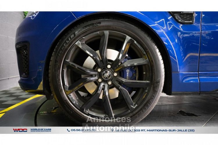 Land Rover Range Rover SPORT SVR PACK CARBONE BLEU ESTORIL 550CH - <small></small> 79.990 € <small>TTC</small> - #16