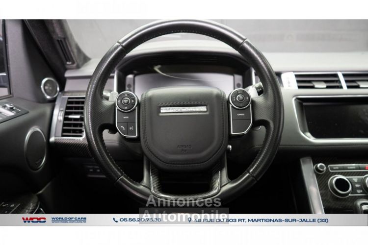 Land Rover Range Rover SPORT SVR PACK CARBONE BLEU ESTORIL 550CH - <small></small> 79.990 € <small>TTC</small> - #21