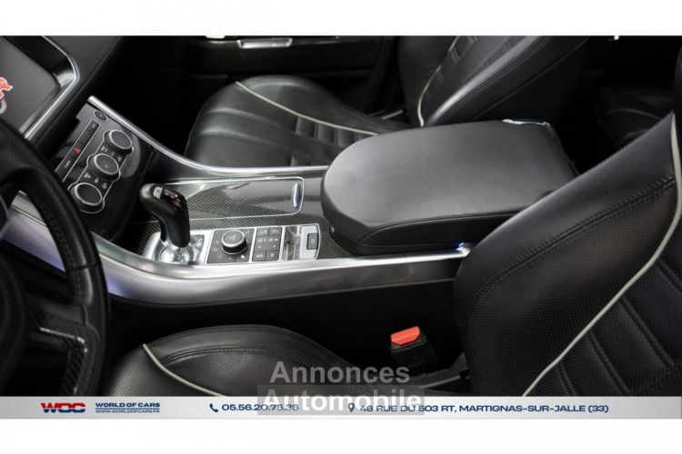 Land Rover Range Rover SPORT SVR PACK CARBONE BLEU ESTORIL 550CH - <small></small> 79.990 € <small>TTC</small> - #32