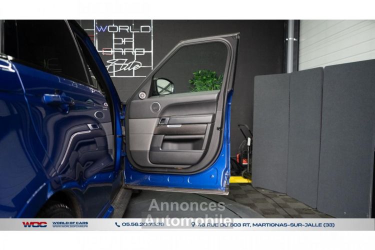 Land Rover Range Rover SPORT SVR PACK CARBONE BLEU ESTORIL 550CH - <small></small> 79.990 € <small>TTC</small> - #42