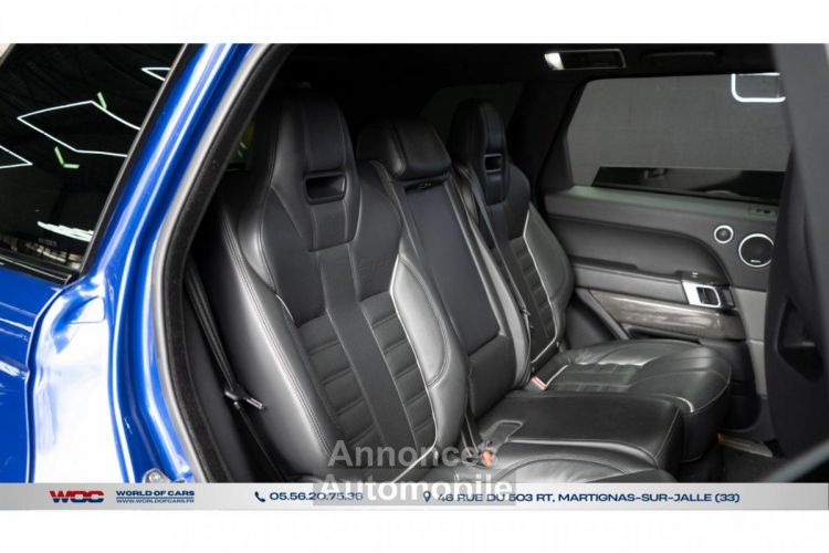 Land Rover Range Rover SPORT SVR PACK CARBONE BLEU ESTORIL 550CH - <small></small> 79.990 € <small>TTC</small> - #50