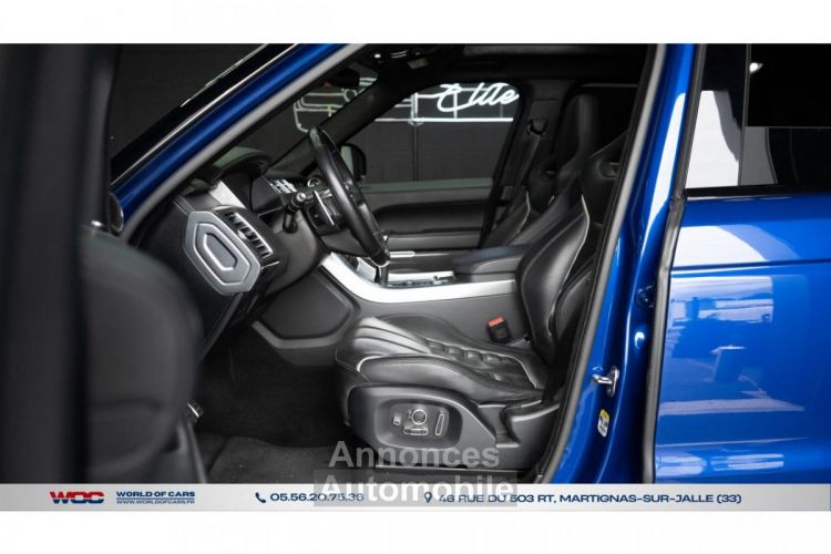 Land Rover Range Rover SPORT SVR PACK CARBONE BLEU ESTORIL 550CH - <small></small> 79.990 € <small>TTC</small> - #55