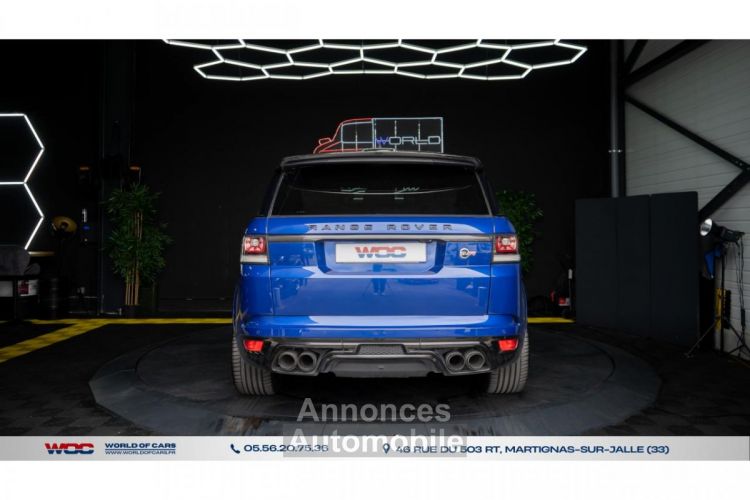 Land Rover Range Rover SPORT SVR PACK CARBONE BLEU ESTORIL 550CH - <small></small> 79.990 € <small>TTC</small> - #87