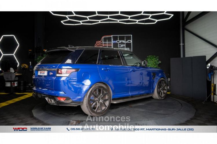 Land Rover Range Rover SPORT SVR PACK CARBONE BLEU ESTORIL 550CH - <small></small> 79.990 € <small>TTC</small> - #88