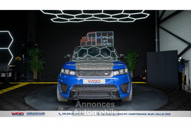 Land Rover Range Rover SPORT SVR PACK CARBONE BLEU ESTORIL 550CH - <small></small> 79.990 € <small>TTC</small> - #91