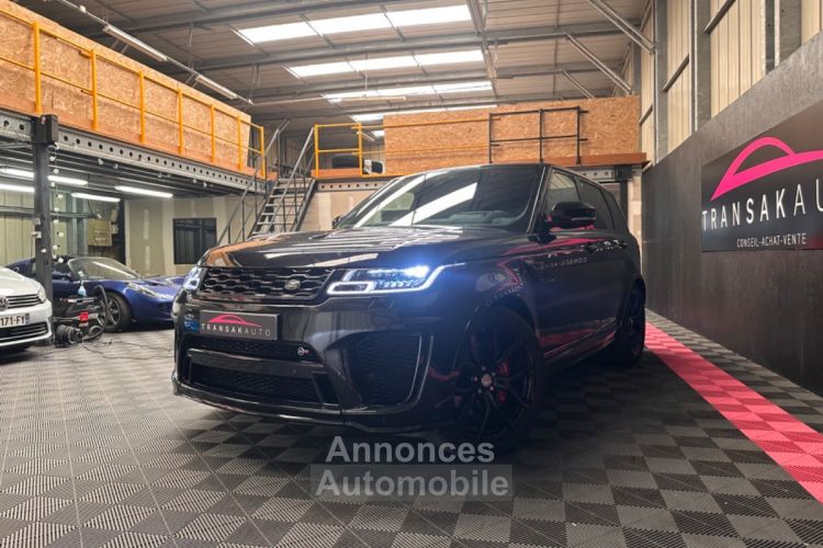 Land Rover Range Rover Sport SVR V8 5.0L 575ch - ORIGINE FRANCE - FULL OPTION - PACK CARBONE - ENTRETIEN COMPLET - <small></small> 73.990 € <small>TTC</small> - #3