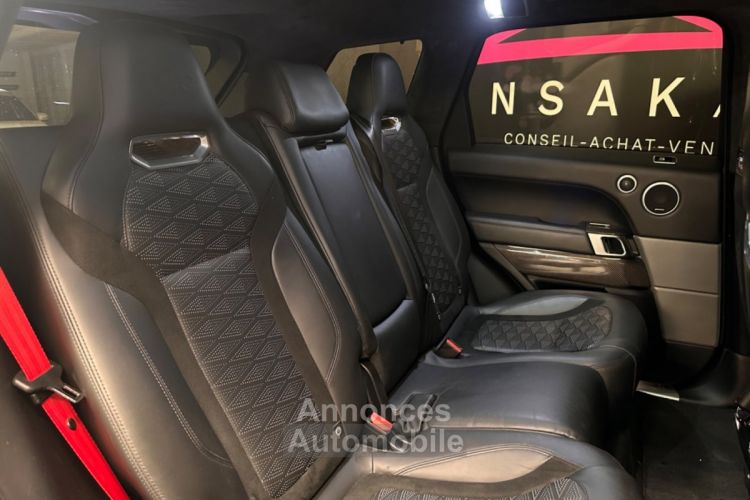 Land Rover Range Rover Sport SVR V8 5.0L 575ch - ORIGINE FRANCE - FULL OPTION - PACK CARBONE - ENTRETIEN COMPLET - <small></small> 73.990 € <small>TTC</small> - #40