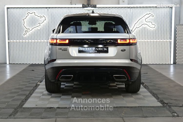 Land Rover Range Rover Velar 3.0D V6 300ch R-Dynamic HSE BVA 1ERE MAIN FRANCAIS SUIVI JOUR GPS XENON CAMERA 360° AUDIO MERIDIAN DETECTEUR ANGLES MORTS + LIGNE BLANCHE KEY LESS - <small></small> 32.950 € <small>TTC</small> - #5