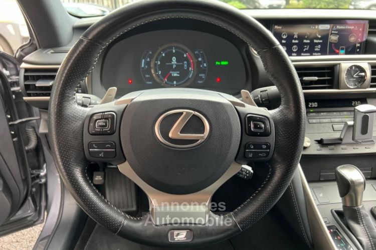 Lexus IS F 2.5 300H 223CH HYBRID F-SPORT CAMERA DE RECUL - <small></small> 31.980 € <small>TTC</small> - #18