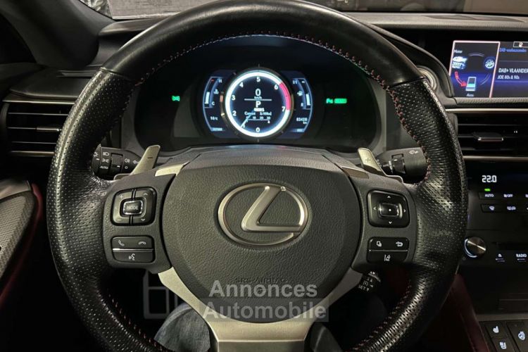 Lexus RC F 300h 2.5i E-CVT Sport Alu19-Leder-Cam - <small></small> 28.900 € <small>TTC</small> - #7