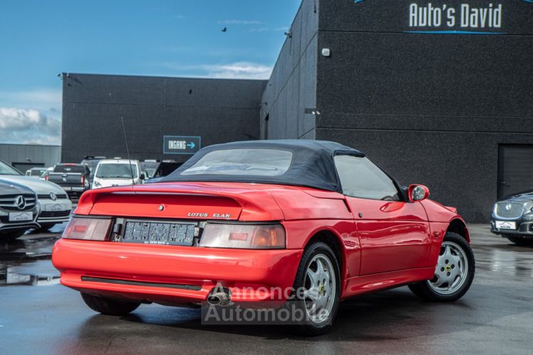 Lotus Elan M100 1.6i 16V Turbo Cabrio - OLDTIMER - LEDER - ELEKTR. RAMEN - BELG - <small></small> 11.999 € <small>TTC</small> - #27