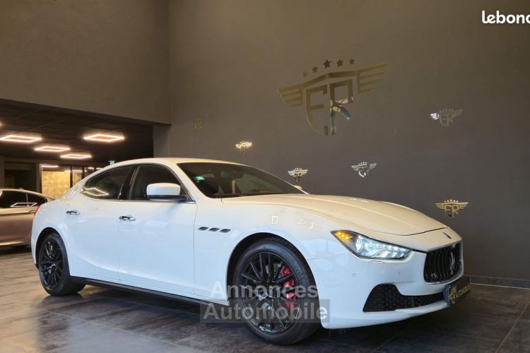 Maserati Ghibli 3.0 V6 275ch S&S Diesel CUIR GPS SOUND SPORT CHRONO CARBONE - <small></small> 28.990 € <small>TTC</small> - #1