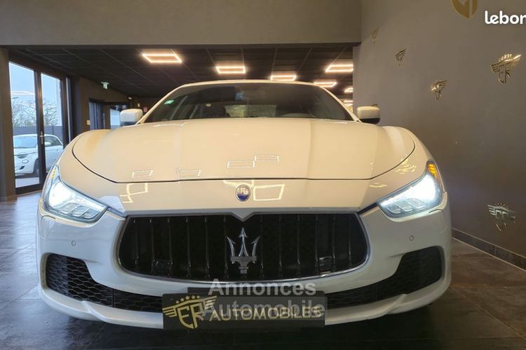 Maserati Ghibli 3.0 V6 275ch S&S Diesel CUIR GPS SOUND SPORT CHRONO CARBONE - <small></small> 28.990 € <small>TTC</small> - #2