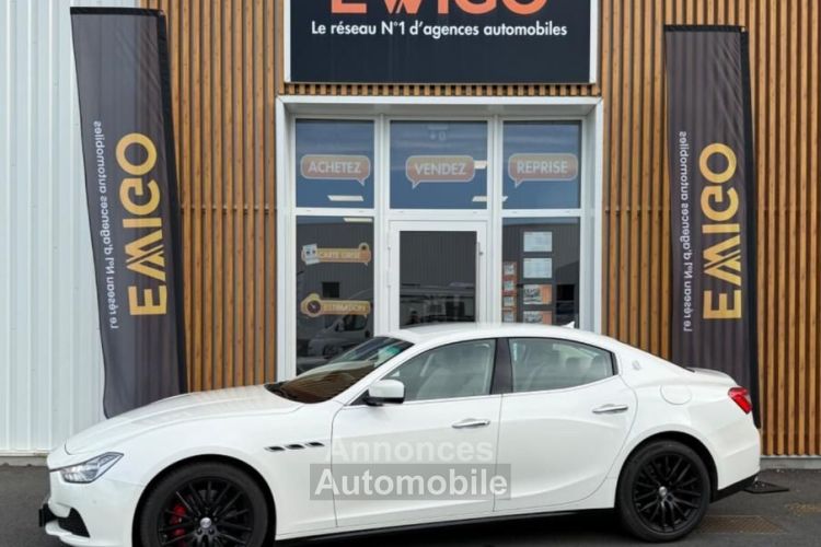 Maserati Ghibli 3.0 V6 410Cv Q4 BVA S&S SIEGES VENTILES + CHAUFFANTS MOTEUR CHAINE TRES FAI... - <small></small> 39.980 € <small>TTC</small> - #1