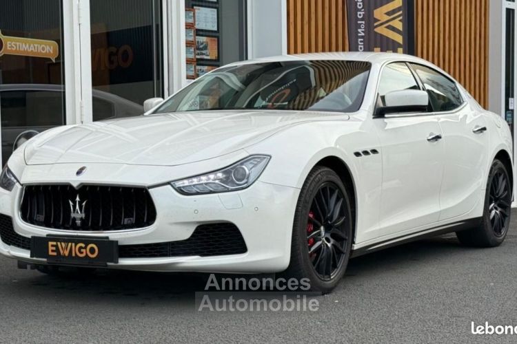 Maserati Ghibli 3.0 V6 410Cv Q4 BVA S&S SIEGES VENTILES + CHAUFFANTS MOTEUR CHAINE TRES FAI... - <small></small> 39.980 € <small>TTC</small> - #3