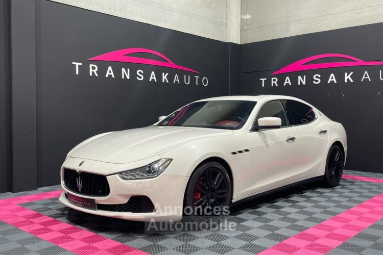 Maserati Ghibli 3.0 V6 TURBO / CUIR / TOIT OUVRANT - <small></small> 22.800 € <small>TTC</small> - #1