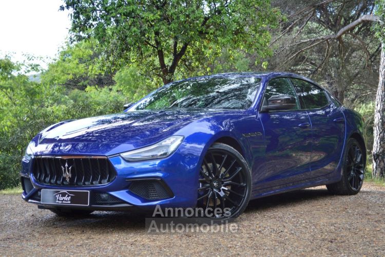 Maserati Ghibli MAGNIFIQUE MASERATI GHIBLI II GRANSPORT 3.0 V6 D 275ch BVA8 VALEUR NEUF + DE 100Ke BLU EMOZIONE PACK BLACK CARPLAY 21 BOWERS & WILKINS FULL LED SOFTC - <small></small> 47.990 € <small>TTC</small> - #4