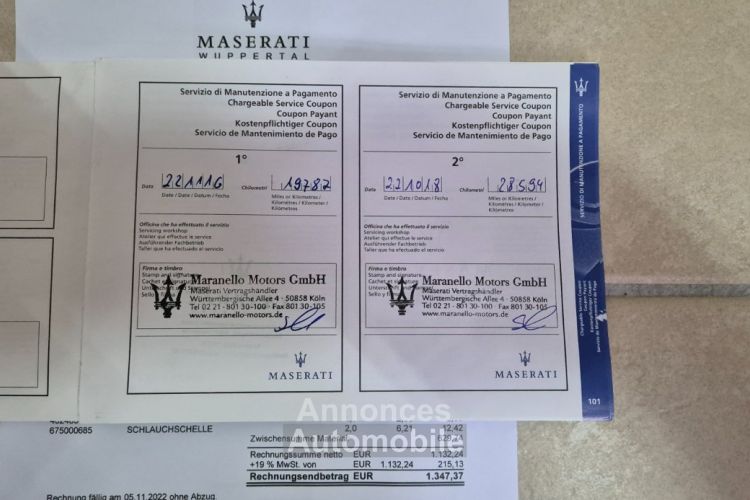 Maserati Ghibli MAGNIFIQUE MASERATI GHIBLI SQ4 3.0 V6 BI-TURBO 410ch BVA8 CARBONE 19 PROTEO CAMERA... CARNET COMPLET MASERATI 2EME MAIN 56000KMS 39990KE - <small></small> 39.990 € <small>TTC</small> - #26