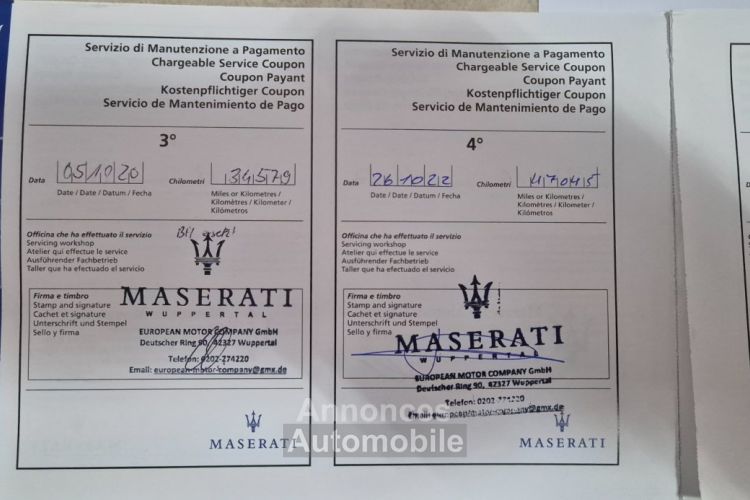 Maserati Ghibli MAGNIFIQUE MASERATI GHIBLI SQ4 3.0 V6 BI-TURBO 410ch BVA8 CARBONE 19 PROTEO CAMERA... CARNET COMPLET MASERATI 2EME MAIN 56000KMS 39990KE - <small></small> 39.990 € <small>TTC</small> - #27