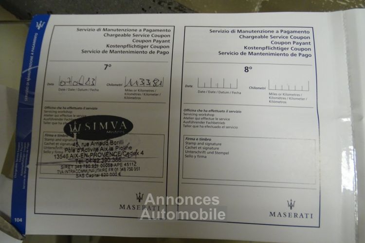 Maserati Ghibli V6 Diesel 275ps / Véhicule Français Jtes 19  Toe  GPS + Caméra ...... - <small></small> 31.890 € <small>TTC</small> - #20