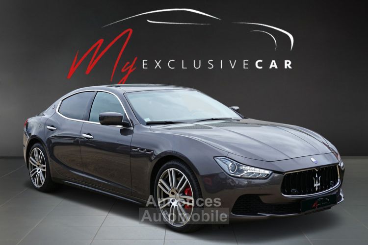 Maserati Ghibli V6 S Q4 - 1ère Main MASERATI Lyon - Pack Sport + Business + Premium + Confort + Carbone - Révisée 11/2023 - Gar. 12 Mois - <small></small> 52.950 € <small>TTC</small> - #7
